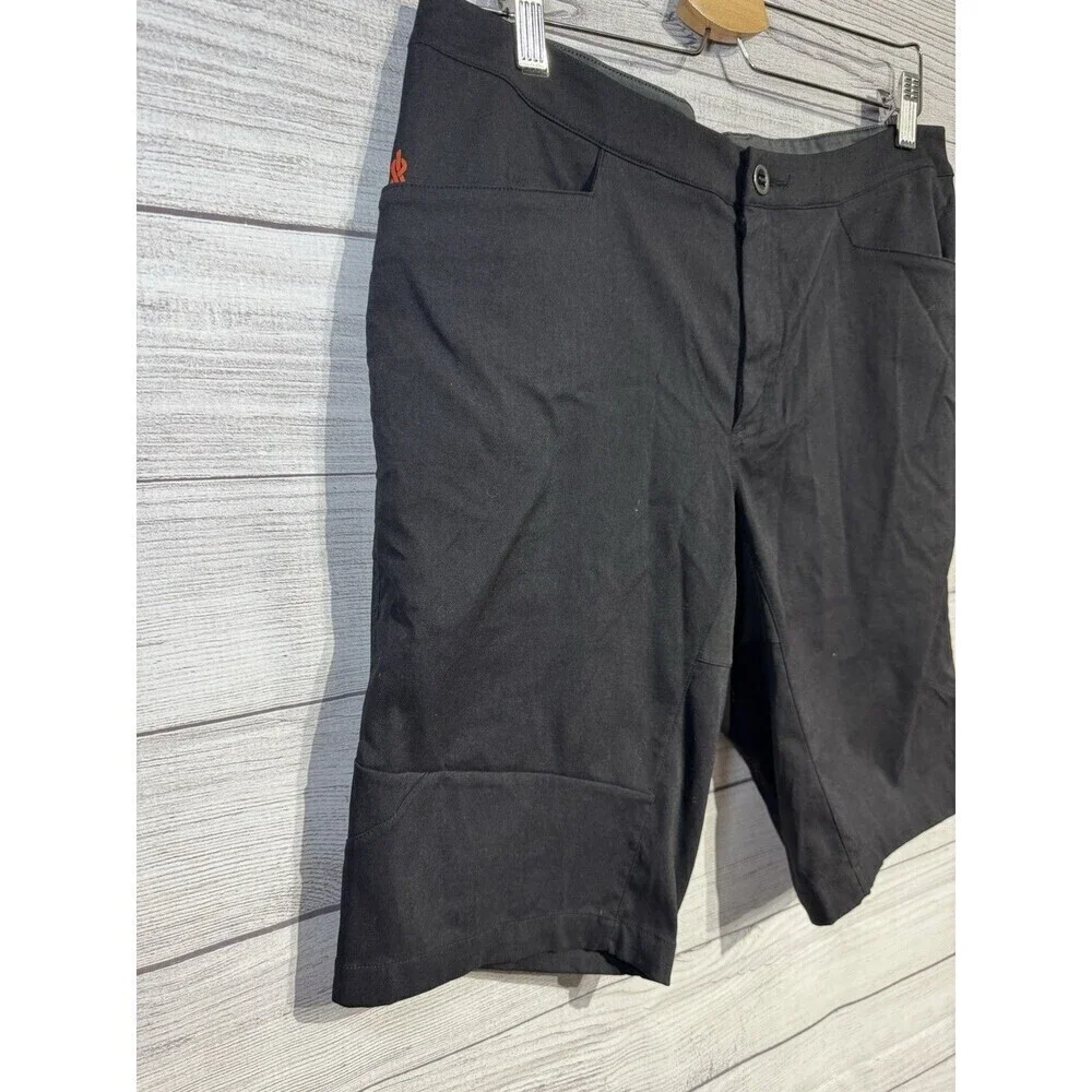 The North Face Shorts Mens SZ 32 Black Climbing Pocket Flashdry-XD Outdoor Hiker